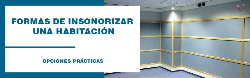 Soluciones fáciles para insonorizar una habitación
